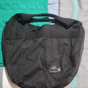 Lacoste Black Shoulder Bag